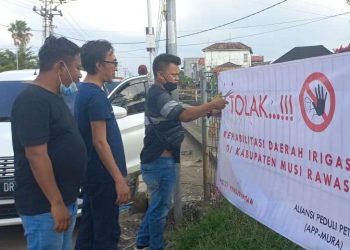 APP Tolak Pengeringan Saluran Irigasi