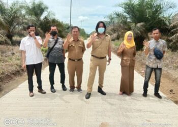 Peningkatan Jalan SP.1 Pelita Jaya – Lubuk Pandan Selesai 100 Persen