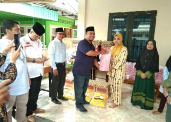 IKM Kota Lubuklinggau Bantu Korban Kebakaran dan Dirikan Posko Bencana