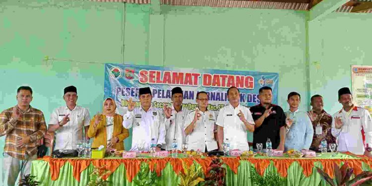 Seluruh Desa Sekecamatan STL Ulu Terawas Ikuti Pelatihan Jurnalistik