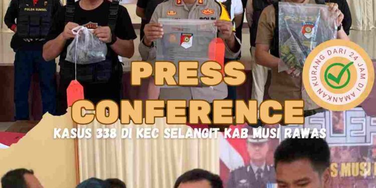 Kurang 24 Jam, Tim Gabungan Polres Mura Berhasil Amankan Terduga Pelaku Pembunuhan