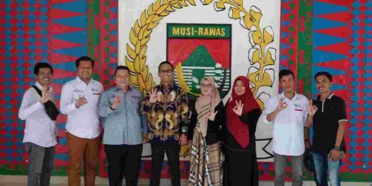 Ketua IWO Sumsel Terpilih Audiensi ke Mura dan Lubuklinggau