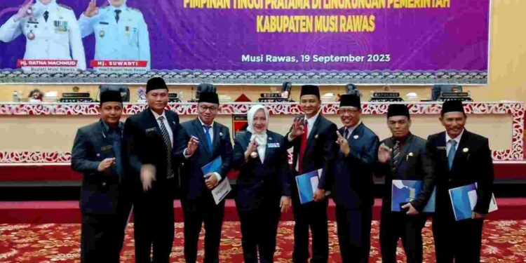 Oktaviano Resmi Dilantik Sebagai Kadis PU CKTR&P Musirawas Definitif