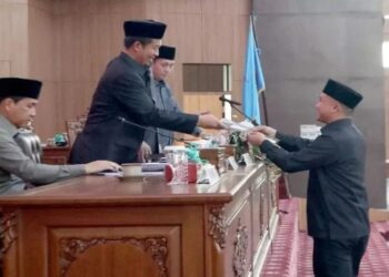 DPRD Kota Lubuklinggau Gelar Rapat Paripurna Bahas Tujuh Raperda Inisiatif