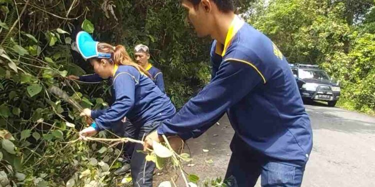 Hari Bakti PU ke 78, Dinas PU di Musirawas Galakkan Kegiatan Gotong Royong