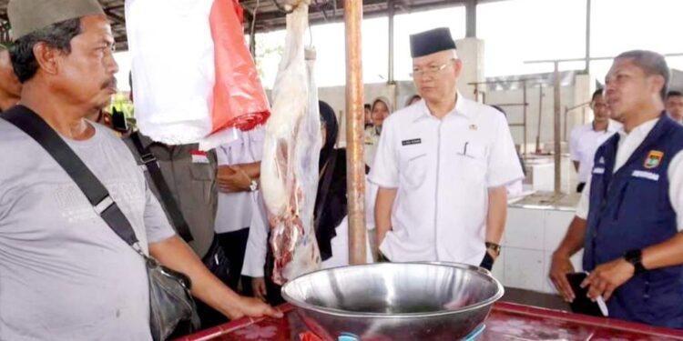 Jelang Ramadhan Pj. Sekda Mura Pantau Harga Kebutuhan Pokok
