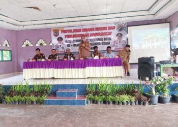 Kejaksaan Negeri Lubuklinggau Hadiri Kegiatan Penyuluhan Bidang Hukum dan Perlindungan Masyarakat Bagi Aparatur Pemerintah Desa