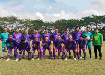 PS Korpri Mura Optimis Taklukan PS OKU Timur Pada Final Turnamen Sepak Bola U-40 HUT Lahat XXVI