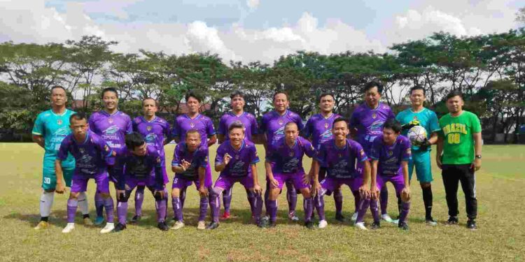 PS Korpri Mura Optimis Taklukan PS OKU Timur Pada Final Turnamen Sepak Bola U-40 HUT Lahat XXVI