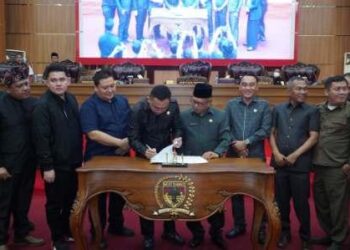 DPRD Musi Rawas MoU Tentang Program Perda Tahun 2024