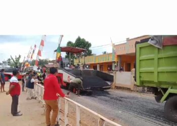 Kades Trimukti : Terima Kasih Ibuk Bupati Musi Rawas