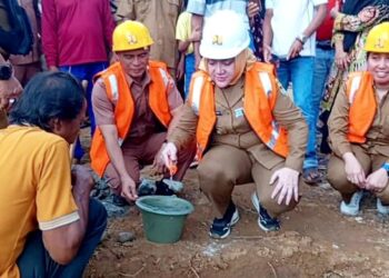 Jembatan Desa Suka Makmur Segera Dibangun Permanen