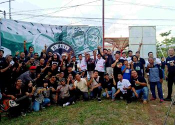 Ratusan Komunitas Bikers Lubuklinggau Gelar Konvoi Dukung Pasangan ROIS