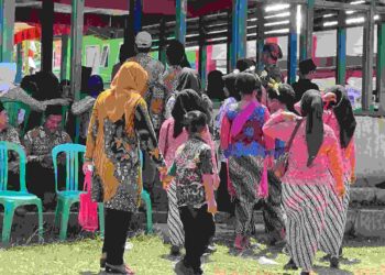 HUT ke 43, Desa Trimukti Gelar Tradisi Sedekah Bumi