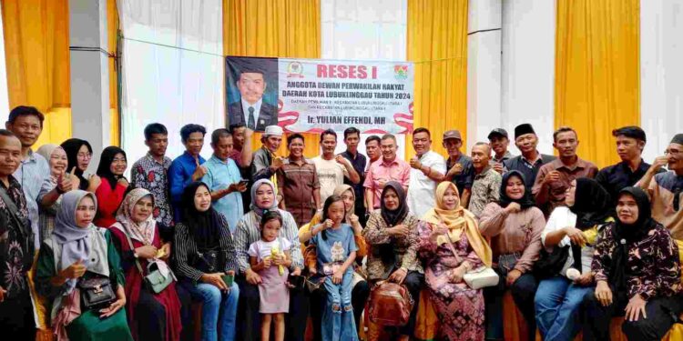 Ketua DPRD Kota Lubuklingau Gelar Reses Perdana Guna Berdialog Dengan Masyarakat