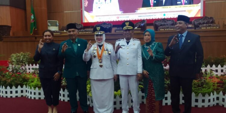 Hj Ratna Machmud Ucapkan Terima Kasih Kepada Seluruh Masyarakat Kabupaten Musi Rawas