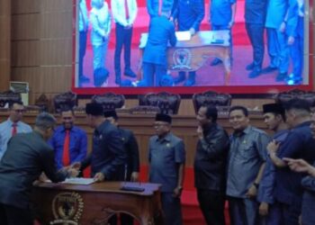 DPRD Mura dan Kejaksaan Negeri Musi Rawas Teken MOU Penanganan Hukum