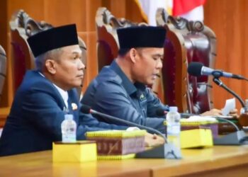 DPRD Musi Rawas Gelar Paripurna Dalam Rangka Penandatanganan Nota Kesepahaman dan Pembentukan Propemperda