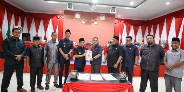DPRD Muratara Gelar Paripurna Agenda Mendengarkan Pidato Bupati