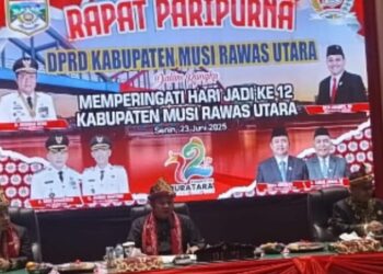 DPRD Gelar Rapat Paripurna Agenda HUT Kabupaten Muratara Ke-12